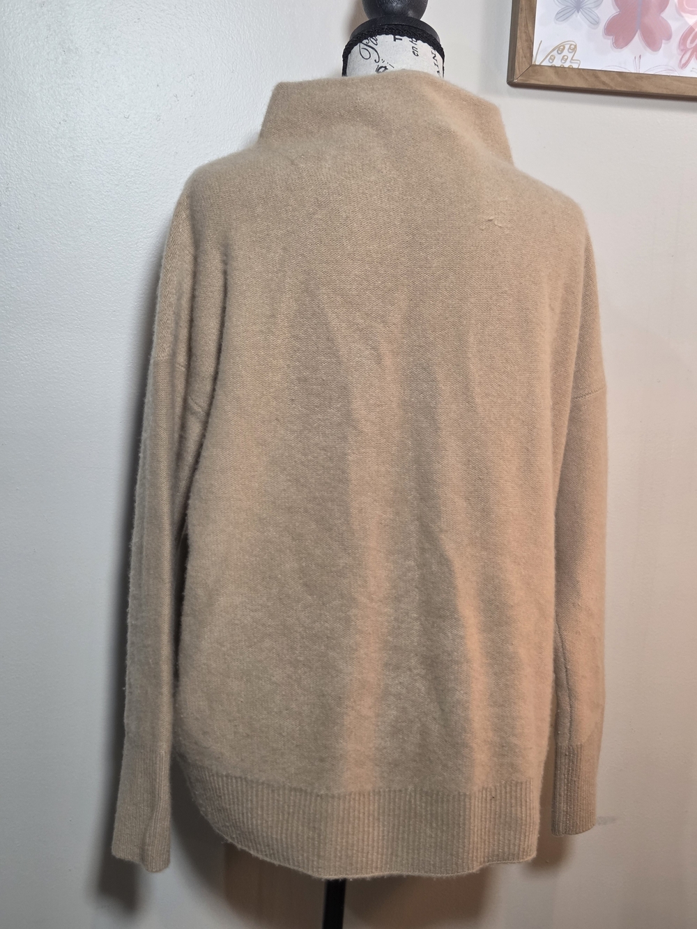 Vince Funnel Neck 100% Cashmere Sweater - Picture 4 of 8